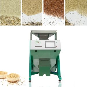 Cheap WENYAO 2022 Latest Intelligent 1 Chute Grain Seeds Nuts Tea Color Sorter Separator for sale