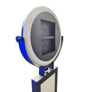 China Black And White Ipad Ring Light Photo Booth Metal Customized Logo on sale