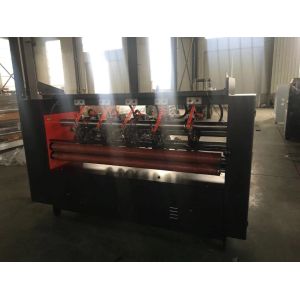 Electric Adjust Eight Roll Type Corrugated Slitter Machine Thin Blade 1 Year