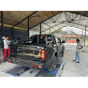 Vehicle Inspections Equipments Vehicle Test Lane 5 In 1 Roller Brake Tester Axle