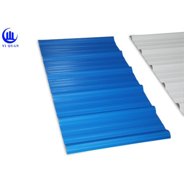 Quality Fire Prevention PVC corrugated acrylic roof panels Tiles In Dubai Color Fades wholesale