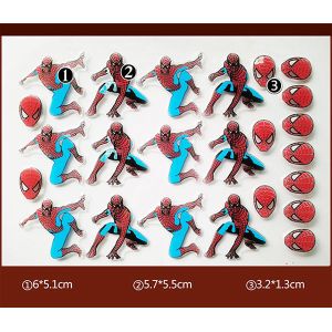 Spider Man PET Chocolate Transfer Molds Personalized One Time Use