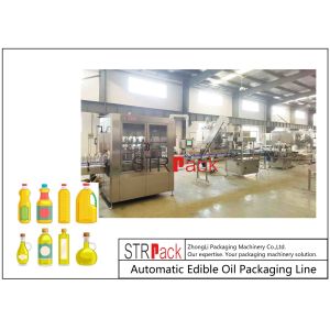 0.5L Edible Oil Filling Machine Full Automatic 2200B / H
