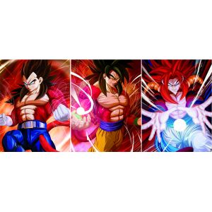 Goku Anime Dragon Ball 3D Lenticular Poster CMYK Printing