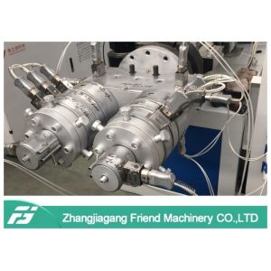 Blue Color Plastic Pipe Machine For UPVC Electrical Pipe Making Lower Consumptio