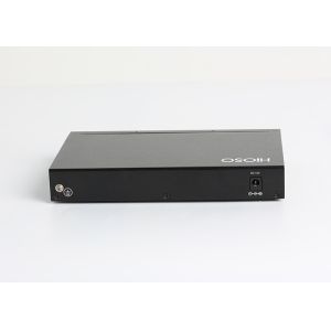 HiOSO 8K MAC learning Anti High Voltage 10 Port PoE Switch Black