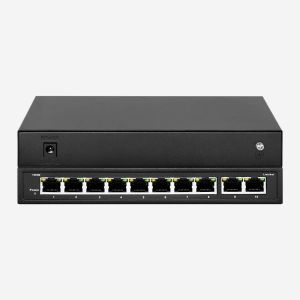 Cheap 10 10/100/1000MBase-T RJ45 Unmanaged Ethernet Switch For Smooth Gigabit Data Transfers for sale