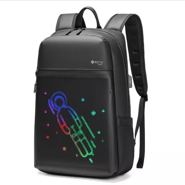Quality Dynamic TPU Smart LED Backpack 22L Smart LED Pix Backpack wholesale