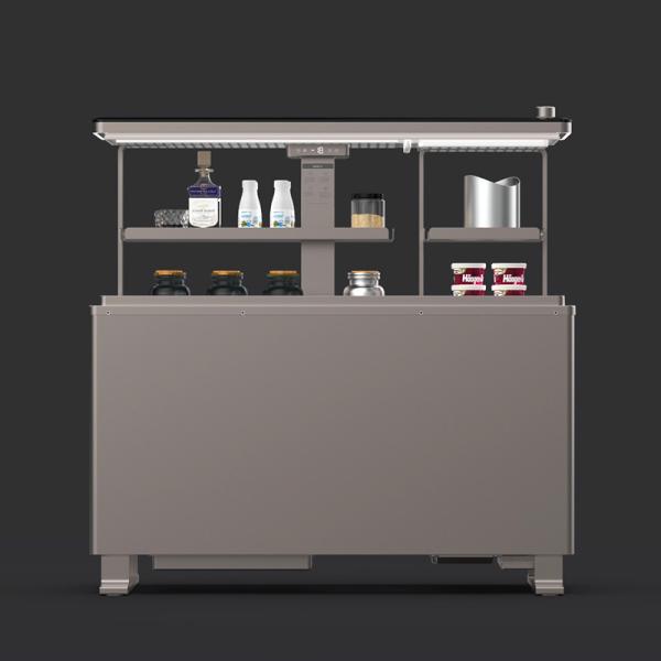 Quality 150L Home Smart Embedded Adjustable Ice Table Bottom-Freezer Double Door Fridge Freezer wholesale