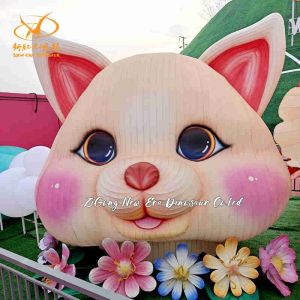 Indoor Colorful Chinese Light Lanterns Vibrant Colors Intricate Patterns For