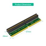 Laptop SO-DIMM Memory RAM DDR4 260Pin Slot To Desktop DDR4 DIMM Adapter Test