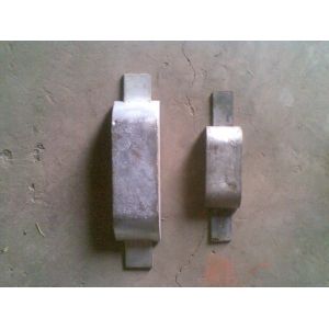 Cheap Marine Sacrificial Zinc Anode for Ship , Zinc Hull anode ISO DNV BV for sale