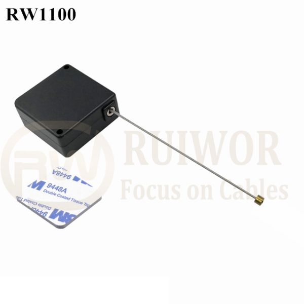 RuiWor RW1100 Square Retractable Pull-Box For Retail Product Positioning Without Stop Function
