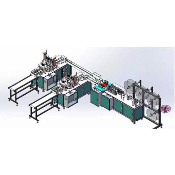 Quality Multifunctional Pollution Mask Making Machine Computer PLC Programming Control wholesale