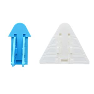 ABS Cabinet Sliding Door Lock 8.8*7.3*0.5cm Prevent Injuries