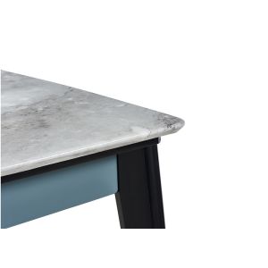 Fashion Simple Family Slate Dining Table , Marble Design Dining Table