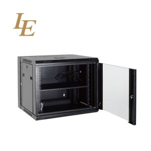 Wall Mount 9u Network Cabinet Enclosure 600mm Depth Hinged Back