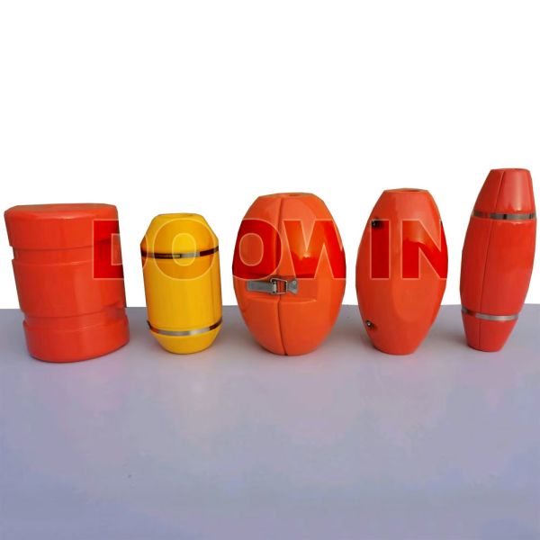 Marine Floating Dredging Pipeline Polyethylene Hose Cable Floater Customized