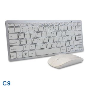 2.4G Wireless Mini Keyboard And Mouse Combo With Mouse Silent Key