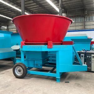 Cow and Sheep Feed Chopping Straw Bale Shredder with PTO Driven Hammer Mill