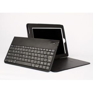 Ergonomic Design Multiple Angles 235x135mm ABS Materia IPad 2 Bluetooth Keyboard