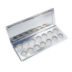 27mm Custom Empty Palette Case 14 Colors CMYK Printing Round Positions