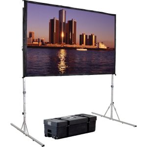 16/9 250" Outdoor & Indoor fast fold rear projection screen , quick fold screen