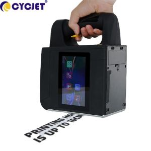 CYCJET Handheld 4 Inches Inkjet Printer Handy Cardboard Carton Box Coding Paper