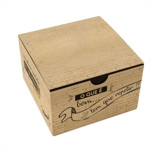 Customized Biodegradable Fast Food Burger Box Oil Resistant Takeaway Paper