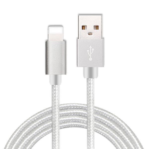 Nylon Braided USB Charging and Data Cable for iPhone 7 8 Plus X XS Max XR 11 Pro