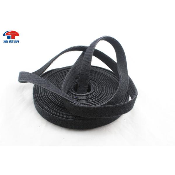 Quality Black Double Sided Hook And Loop Majic Super Sticky Back To Back Hook Loop Fasteners wholesale