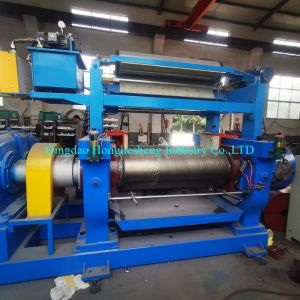 Two Roll Rubber Mixing Mill Electrical Heated 50~60 HRC