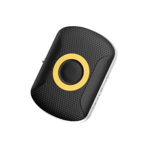 Waterproof GPS 4G Pet Tracker Black Alarm Tracking Device 900mAh