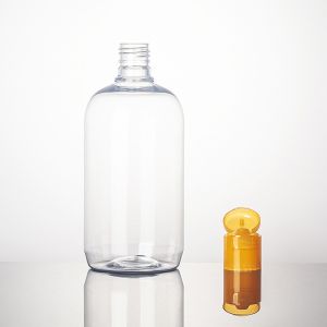 300ML Plastic Bottle Screw Top , Transparent PET Screw Top Jars