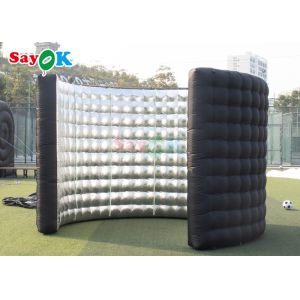 Oxford 360 Photo Booth Led Light Wall Silver Reflective Background LED Light For