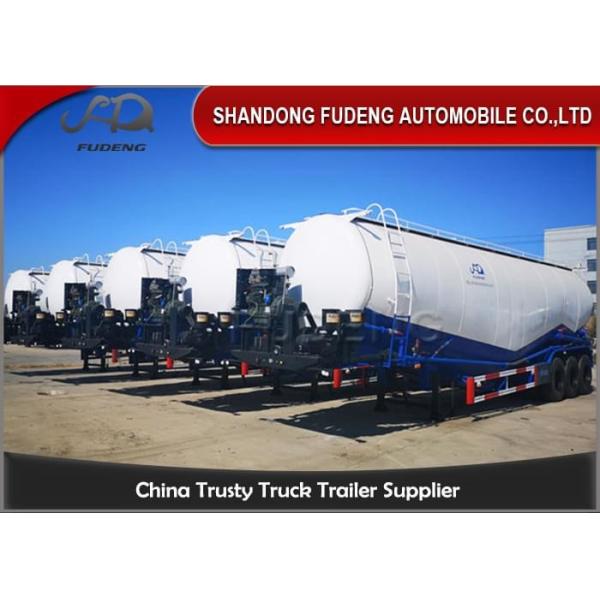 Quality Mechanical 3 Axle W Shape Bulk Cement Tanker Trailer wholesale