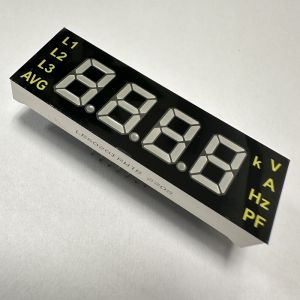 Customized Ultra White/Red 4 Digit 7 Segment LED Display module common anode for