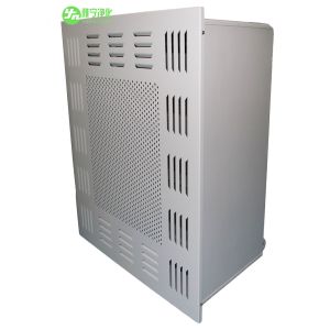 H14 HVAC Clean Room Hepa Filter Box Air Purification SUS304 With Collar