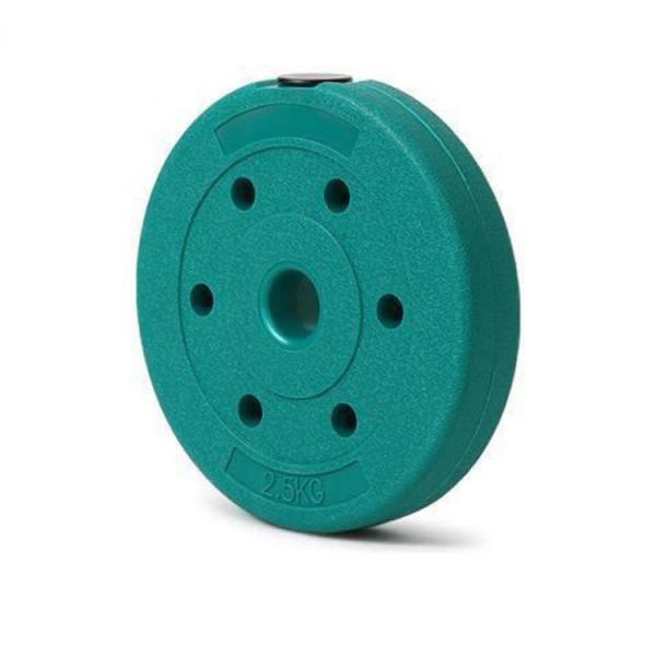 ABS Barbell Weight Lifting Cement Weight Plate Colorful