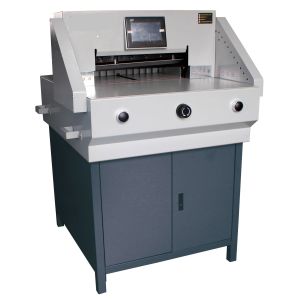 China Sheet Feeding Paper Cutting Machine with Straight Round Corner Cutting and 2900*2890*1710mm Overall Dimensions on sale