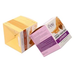 China 1000pcs Debossing Printed Cosmetic Boxes Custom Logo PMS on sale