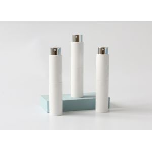 10ml 20ml white color travel luxury refillable perfume atomiser spray bottle