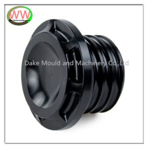 precision cnc lathe and cnc miliing for aluminiuml,black anodizing, high quality