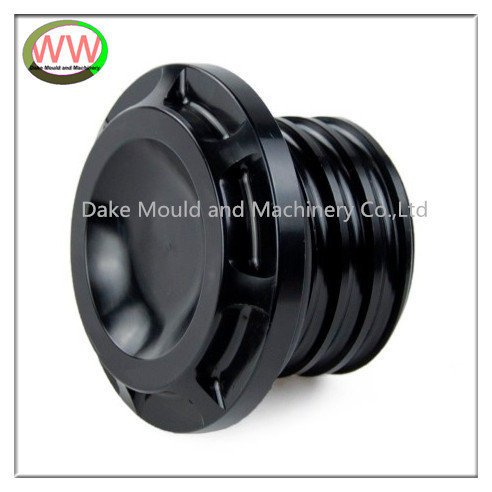 precision cnc lathe and cnc miliing for aluminiuml,black anodizing, high quality