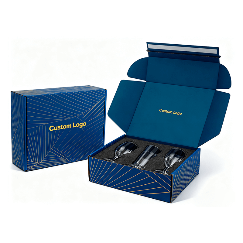 Custom Self-Sealing Mailer Corrugated Paper Boxes for Clothing Cosmetics Perfume