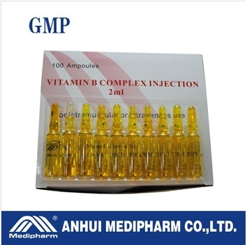 VITAMIN B COMPLEX 2ML, 3ML, 10ML GMP medicine, BP/USP