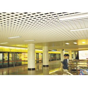modern Grating Metal Grid Ceiling Construction material For ceiling suspension