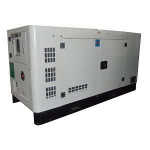 Insulation Class H 24KW 30KVA Silent Diesel Three Phase Generator With Italy FPT