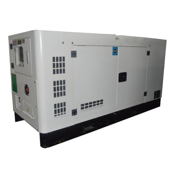 Insulation Class H 24KW 30KVA Silent Diesel Three Phase Generator With Italy FPT