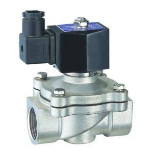 Stainless Steel Solenoid Valve DN65MM DN80MM 3INCH Thread Type with Diaphragm